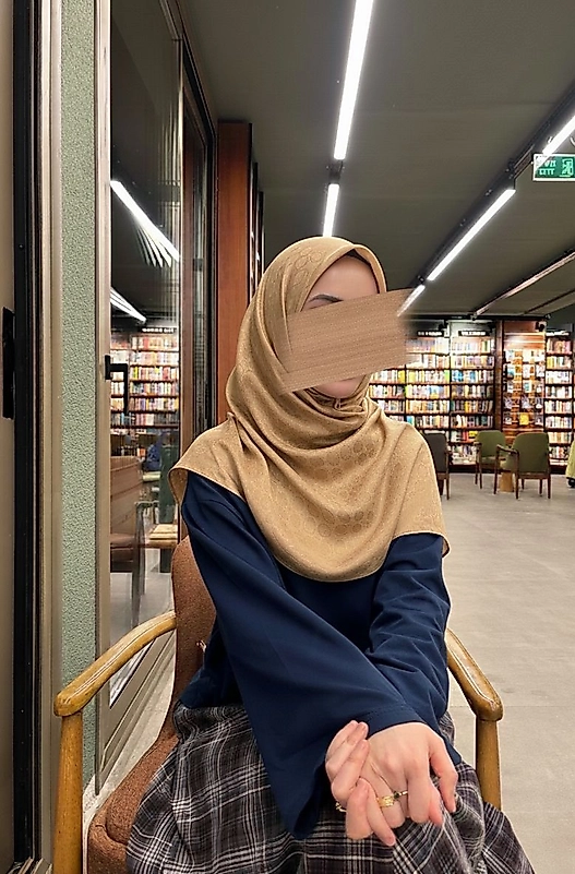 Pamuk Jakar Büyük Boy Eşarp Bal