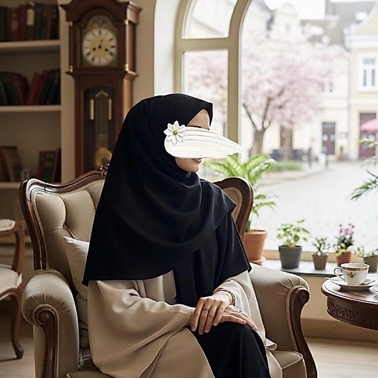 Modal Büyük Boy Eşarp-Siyah