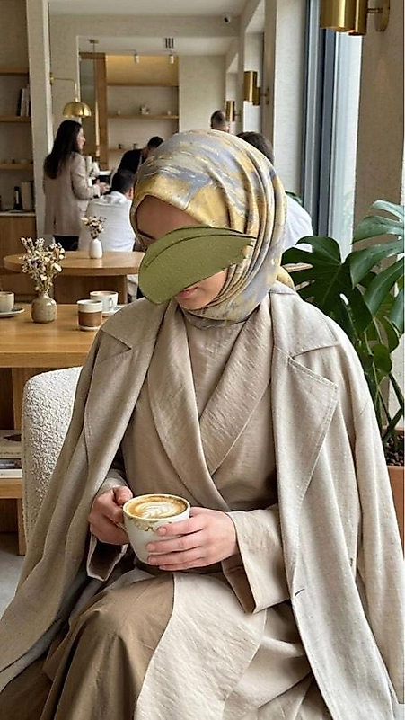 Lara Standart Boy Soft Eşarp - Gümüş