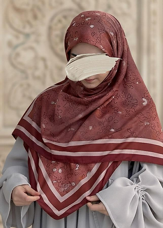 Minâ Desen Büyük Boy Pamuklu Soft Eşarp