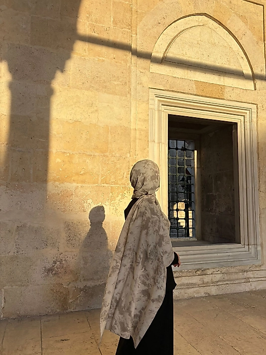 Color Desen Büyük Boy Koton Şal Taş