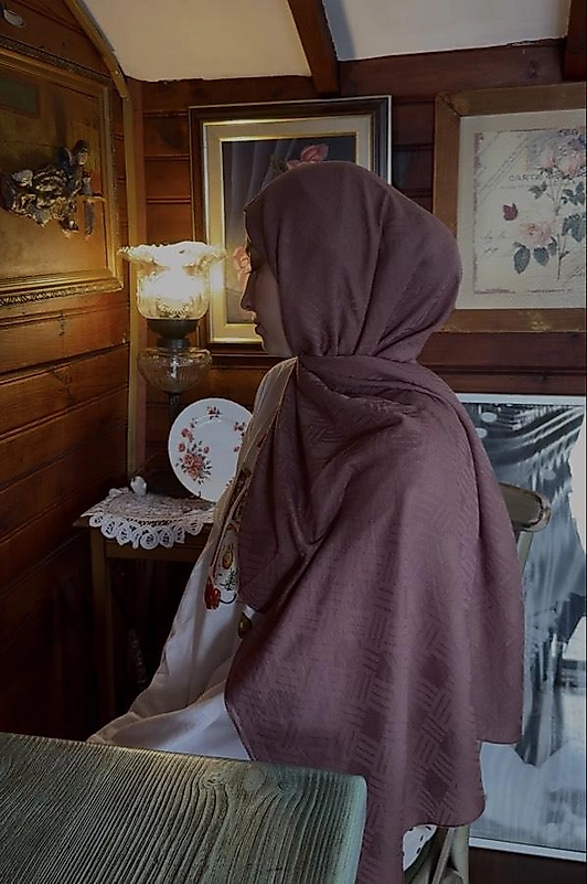 Pamuk Jakar B.B Şal-Gül Kurusu