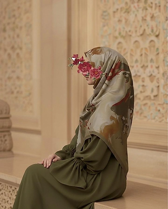 Erva Desen Büyük Boy Soft Eşarp