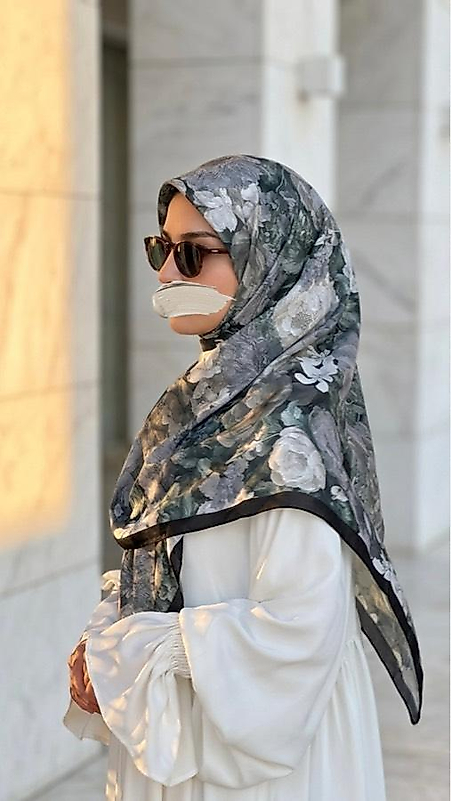 Gonca Desen Büyük B. Soft Eşarp - Siyah
