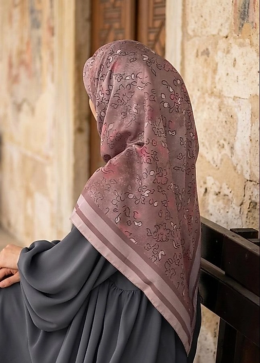 Minâ Desen Büyük Boy Pamuklu Soft Eşarp